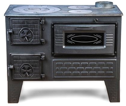 Отопительно-варочная печь МастерПечь ПВ-04 с духовым шкафом, 7,5 кВт в Березниках