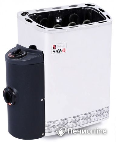 Электрокаменка для сауны Sawo Mini MN-36NB-Z со встроенным пультом управления в Березниках