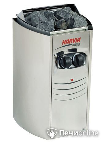 Электрокаменка для сауны Harvia Vega Compact ВС23 со встроенным пультом (HCB230400S) в Березниках